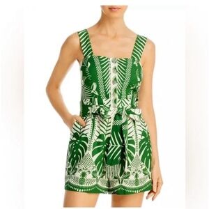 NWT FARMRIO Green Jumpsuit